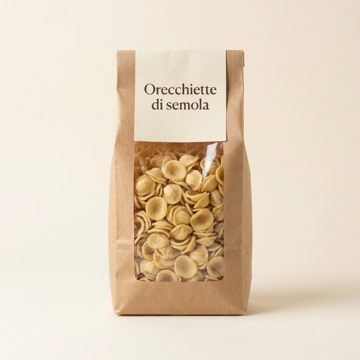 Orecchiette di semola, pacco 1 kg