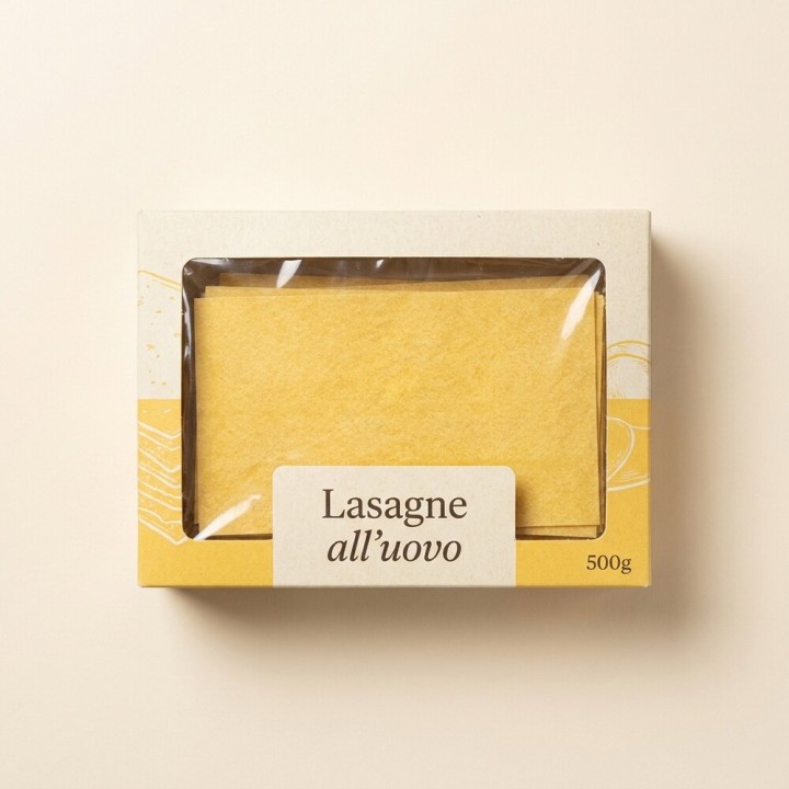 Lasagne all'uovo, astuccio 500 g