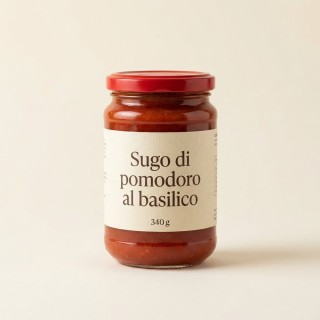 Sugo di pomodoro al basilico, vaso 340 g
