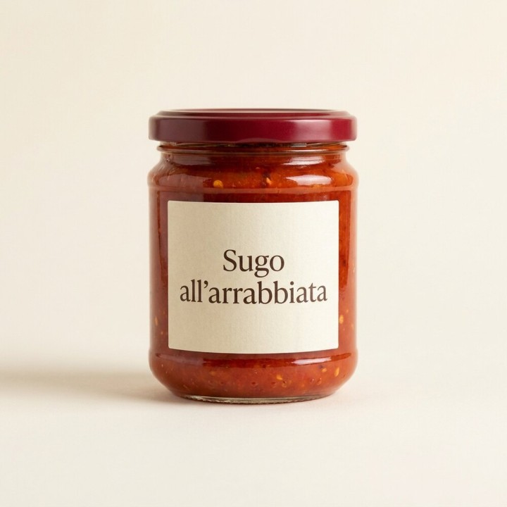 Sugo all'arrabbiata, vaso 340 g
