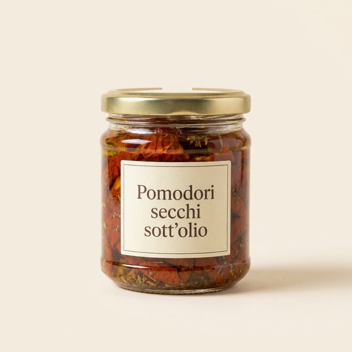 Pomodori secchi sott'olio, vaso 280 g