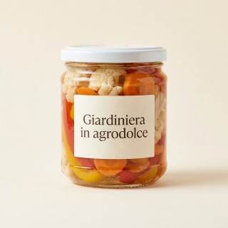 Giardiniera in agrodolce, latta 1,7 kg per la ristorazione
