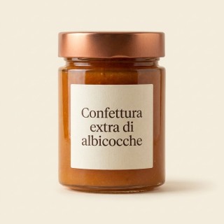 Confettura extra di albicocche, vasetto 340 g