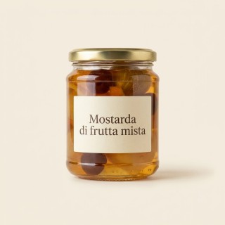 Mostarda di frutta mista, vasetto 340 g
