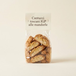 Cantucci toscani IGP alle mandorle, busta 1 kg per bar e ristorazione