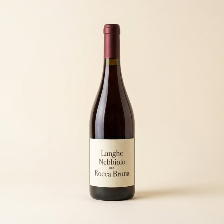 Langhe Nebbiolo DOC «Rocca Bruna», bottiglia 0,75 l