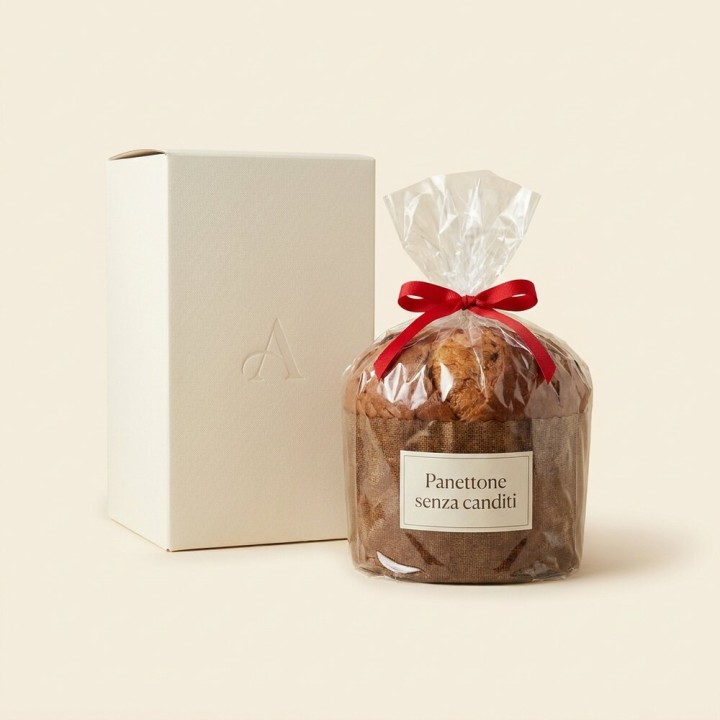 Panettone senza canditi, 1 kg in scatola