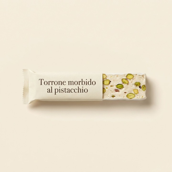 Torrone morbido al pistacchio, stecca 150 g