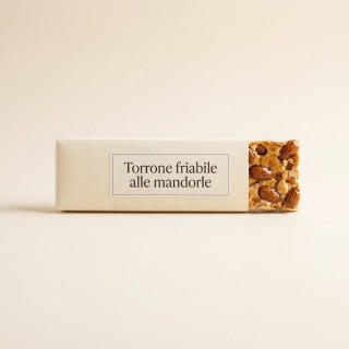 Torrone friabile alle mandorle, confezione 300 g