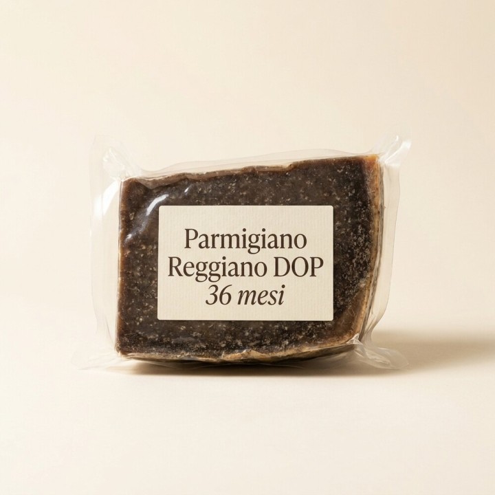 Parmigiano Reggiano DOP 36 mesi, spicchio 300 g sottovuoto
