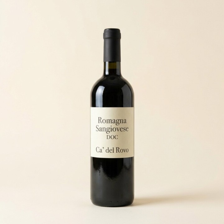 Romagna Sangiovese Superiore DOC «Ca' del Rovo», bottiglia 0,75 l