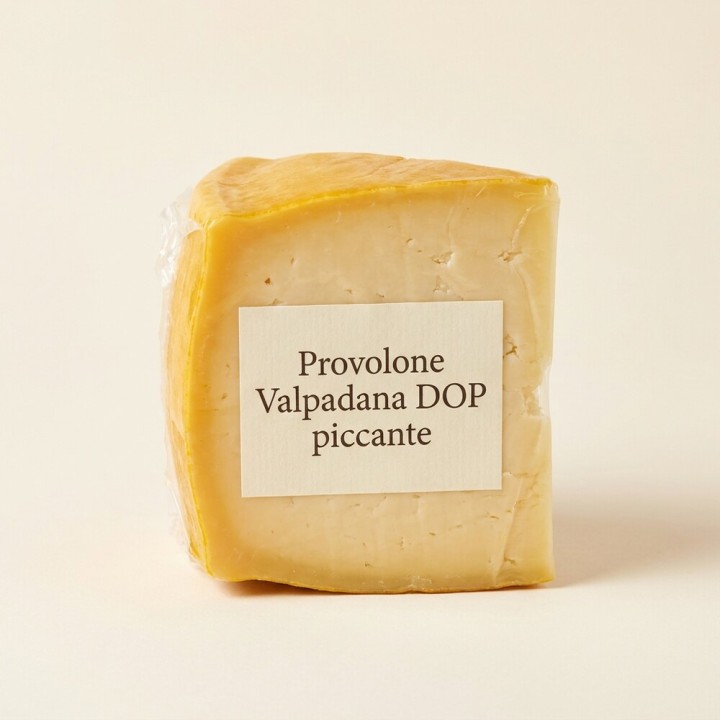 Provolone Valpadana DOP piccante, trancio 1 kg sottovuoto