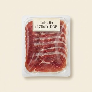 Culatello di Zibello DOP, affettato 100 g in vaschetta