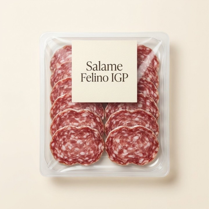 Salame Felino IGP, affettato 100 g in vaschetta