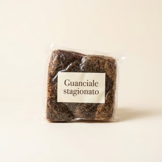 Guanciale stagionato, trancio 500 g sottovuoto
