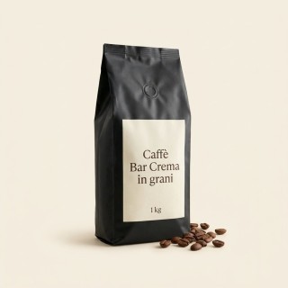 Caffè miscela Bar Crema 80% arabica, in grani 1 kg