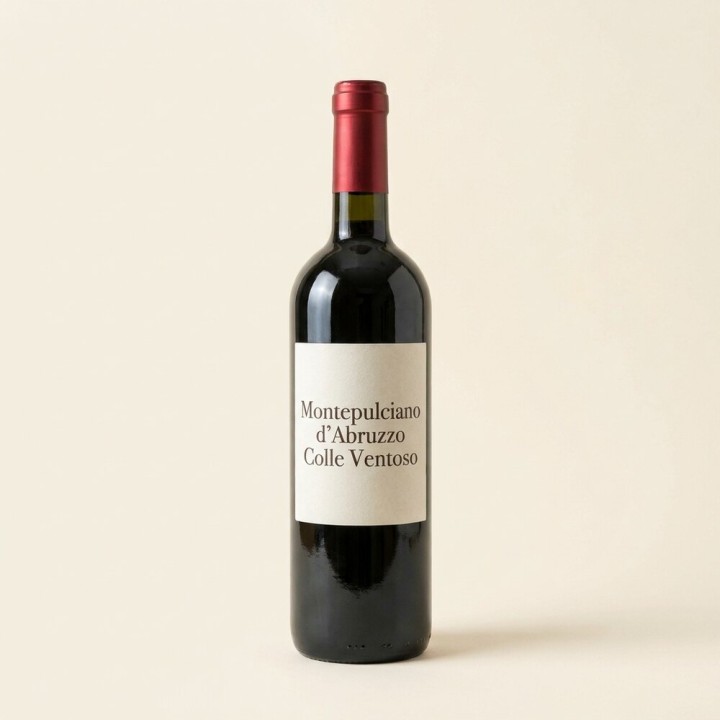 Montepulciano d'Abruzzo DOC «Colle Ventoso», bottiglia 0,75 l