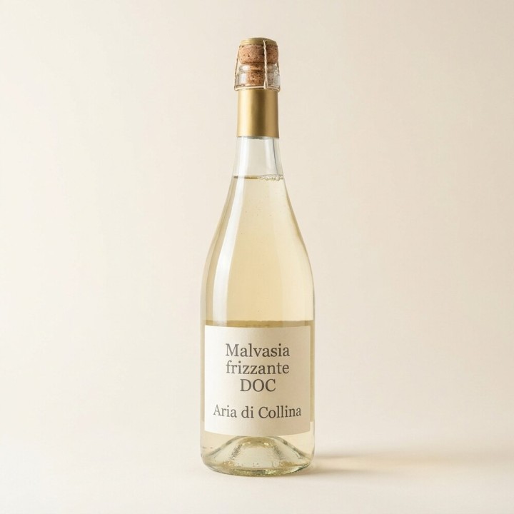 Colli di Parma Malvasia DOC frizzante «Aria di Collina», bottiglia 0,75 l