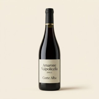 Amarone della Valpolicella DOCG «Corte Alba», mezza bottiglia 0,375 l