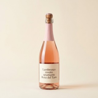 Lambrusco rosato spumante Emilia IGT «Rosa del Taro», bottiglia 0,75 l