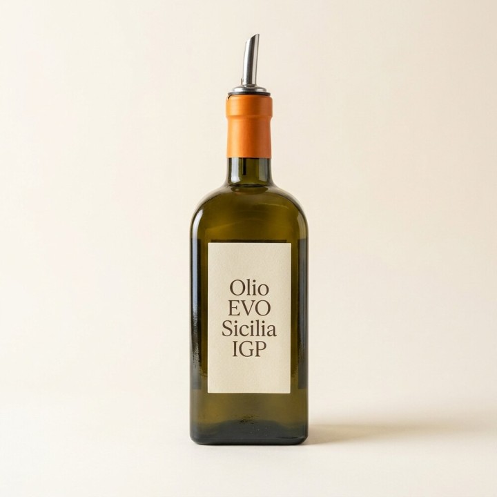 Olio extravergine di oliva Sicilia IGP, bottiglia 0,5 l