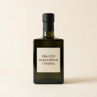 Olio extravergine di oliva monocultivar Coratina, bottiglia 1 l