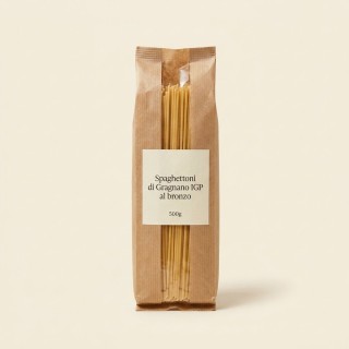 Spaghettoni di Gragnano IGP trafilati al bronzo, pacco 1 kg